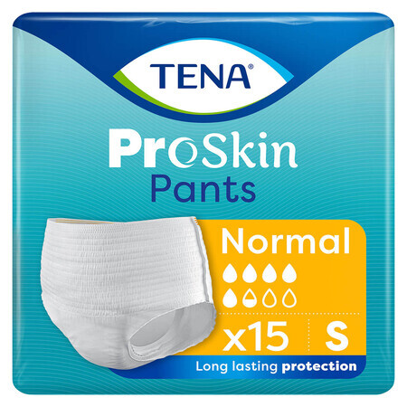 Tena Pants ProSkin, absorberende slip, maat S, 65-85 cm, Normaal, 15 stuks