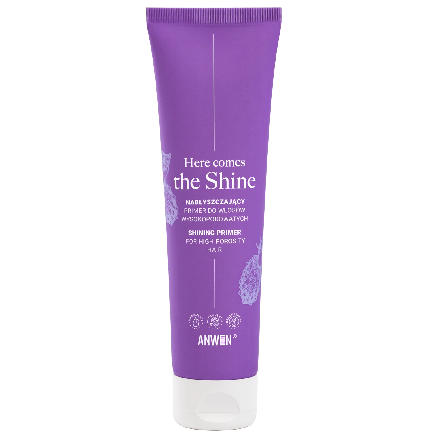 Anwen Here Comes The Shine, glansprimer voor zeer poreus haar, 100 ml
