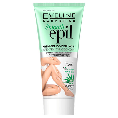 Eveline Cosmetics Smooth Epil, verzachtende epilatiegel-crème, 175 ml