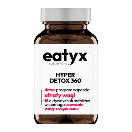 OSHEE Eatyx Futuryx Lab Hyper Detox 360, 60 cápsulas FECHA CORTA