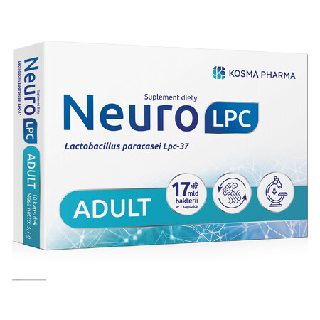 Kosma Pharma NeuroLPC Adulte, 10 gélules