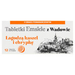 Emskie z Wadowic tabletten, sinaasappelsmaak, 12 pillen KORT GEDRAG