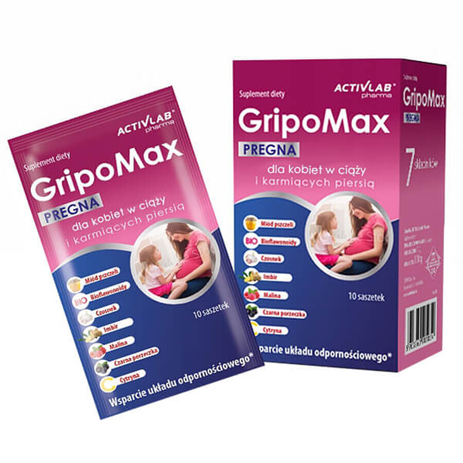 Activlab Pharma GripoMax Pregna, 10 g x 10 sachets