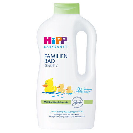 HiPP Babysanft Sensitive, badlotion voor het hele gezin, 1000 ml