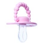 Luu Kids, pacifier, positioning, silicone, Pink A Boo, from 6 months, 1 piece