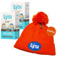 Set Lysi Omega 3 Parels, kauwgomsmaak, 2 x 60 kauwtabletten + gratis capsule