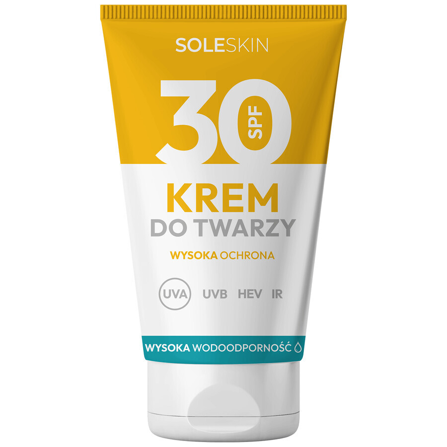 Soleskin face cream SPF 30, 50 ml