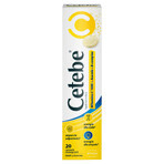 Cetebe Vitamine C 1000 + Acerola + B-complex, citroensmaak, 20 bruistabletten