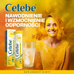 Cetebe Vitamine C 1000 + Acerola + B-complex, citroensmaak, 20 bruistabletten