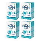 Set Nestle NAN Optipro 4, modified Junior milk for children over 2 years, 4 x 650 g