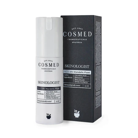 Cosmed Skinologist, serum met mandelzuur 5% en bacchio, 30 ml