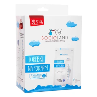 Bocioland milk bags, 200 ml, 30 pieces