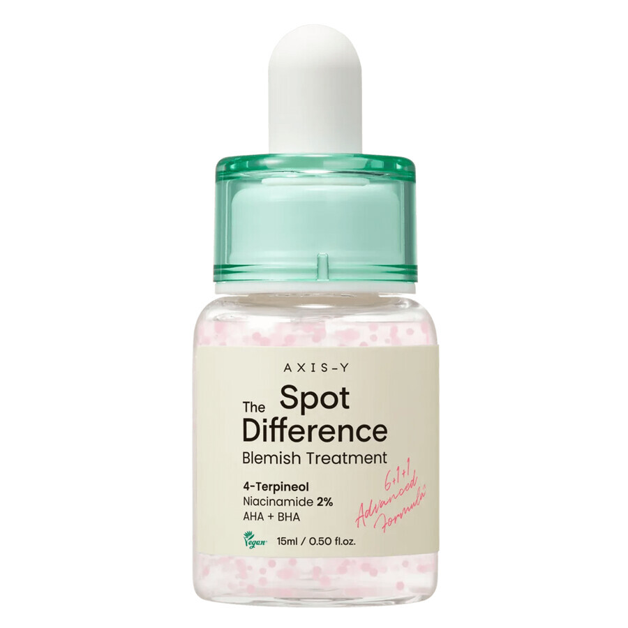 Axis-y Spot the Difference Blemish Treatment, gel réducteur d'acné, 15 ml