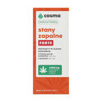 Cosma Cannabis Natural Herbs Staat van Ontsteking Forte, extracten in hennepolie, druppels, 30 ml