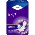 Tena Lady set, specialized sanitary towels, Maxi Night, 2 x 12 pcs + ProSkin Pants Absorbent normal panty, size M and L, 2 samples