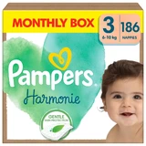 Pampers Harmonie, Windeln, Größe 3, 6-10 kg, 186 Stück