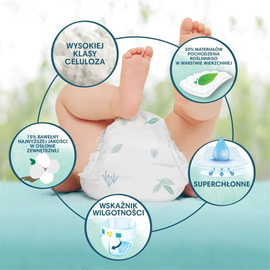 Pampers Harmonie, Windeln, Größe 3, 6-10 kg, 186 Stück