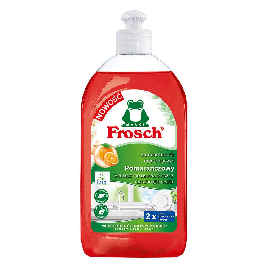 Frosch Geschirrspülmittel-Konzentrat, orange, 500 ml