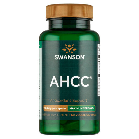 Swanson AHCC, 60 capsule vegetali