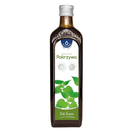 Oleofarm World Juices Ortiga con vitamina C, 490 ml