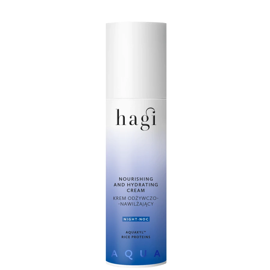 Hagi Aqua Zone, crema de noche nutritiva e hidratante, pieles con necesidad de regeneración, 50 ml