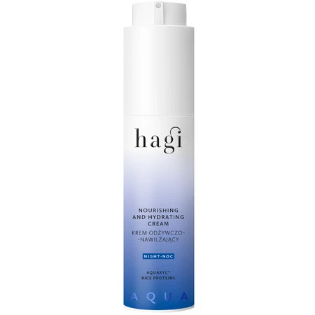 Hagi Aqua Zone, crema de noche nutritiva e hidratante, pieles con necesidad de regeneración, 50 ml