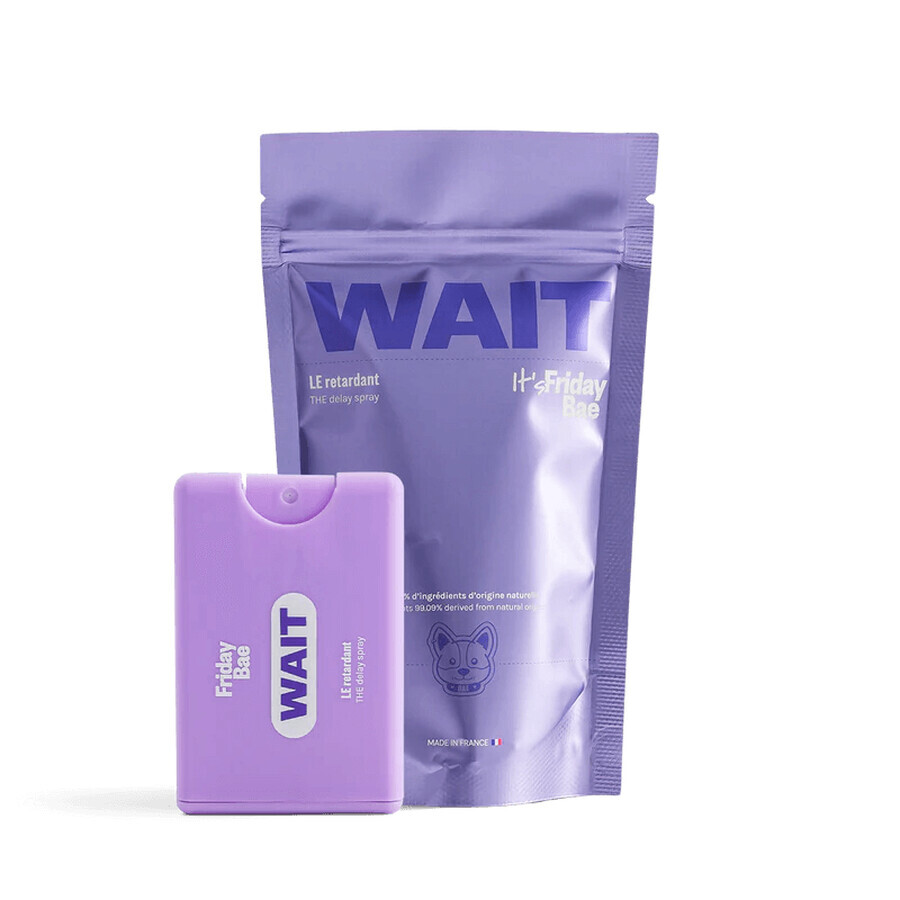 Friday Bae Wait ejaculaat vertragingsspray, 10 ml