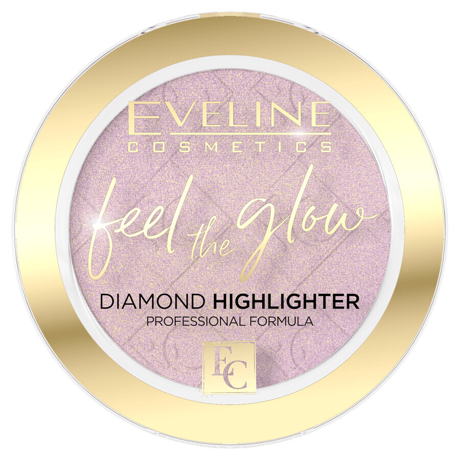 Eveline Cosmetics Feel The Glow Leuchtpuder, 03 Rose Gold, 4,2 g