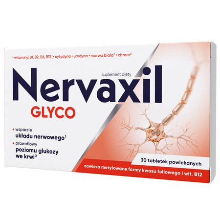 Nervaxil Glyco, 30 comprimidos recubiertos con película