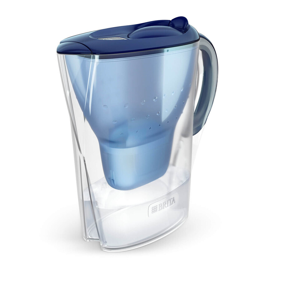 Brita Marella, carafe avec filtre 2,4 l, bleu + filtre Maxtra Pro Pure Performance, 1 pc