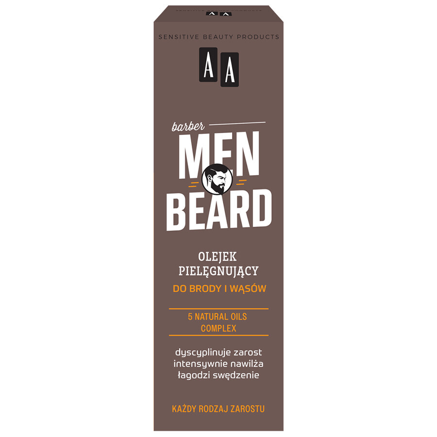 AA Men Pflegeöl für Bart und Schnurrbart 30 ml