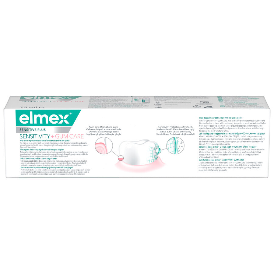 Elmex Sensitivity + Gum Care Dentifricio 75 ml