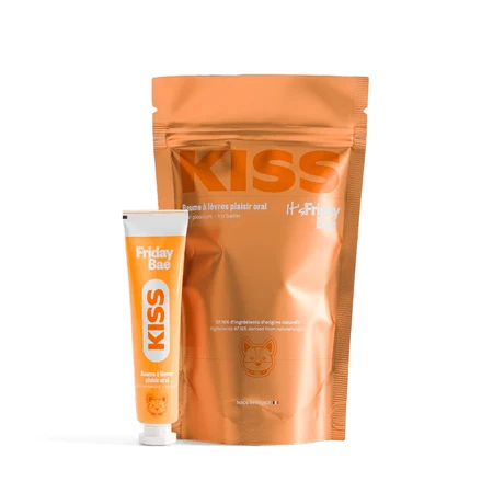 Friday Bae KISS, lipgloss, stimulerend, 15 ml