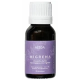 Hebda etherische olie mix voor migraine, 15 ml