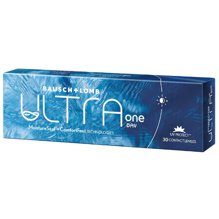 Ultra ONEday, contactlenzen, 1 dag, sferisch, -4,00, 30 stuks