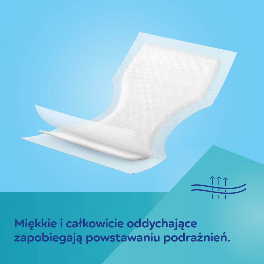 Canpol Babies, ademende, sterk absorberende postnatale kompressen, 10 stuks + 2 stuks gratis