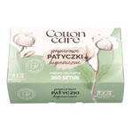 CottonCare, wattenstaafjes, 200 stuks