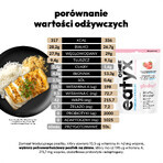 OSHEE Eatyx, koude maaltijd poeder, veganistisch, aardbei, 90 g