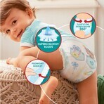 Pampers Pants, pañales, talla 7, 17 kg+, 114 uds.