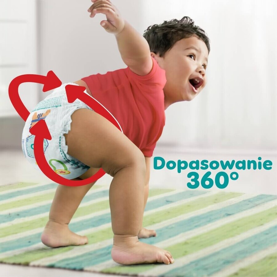 Pampers Pants, pañales, talla 7, 17 kg+, 114 uds.