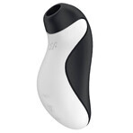 Satisfyer Orca, contactloze clitorismassage, lucht, zwart-witte orka