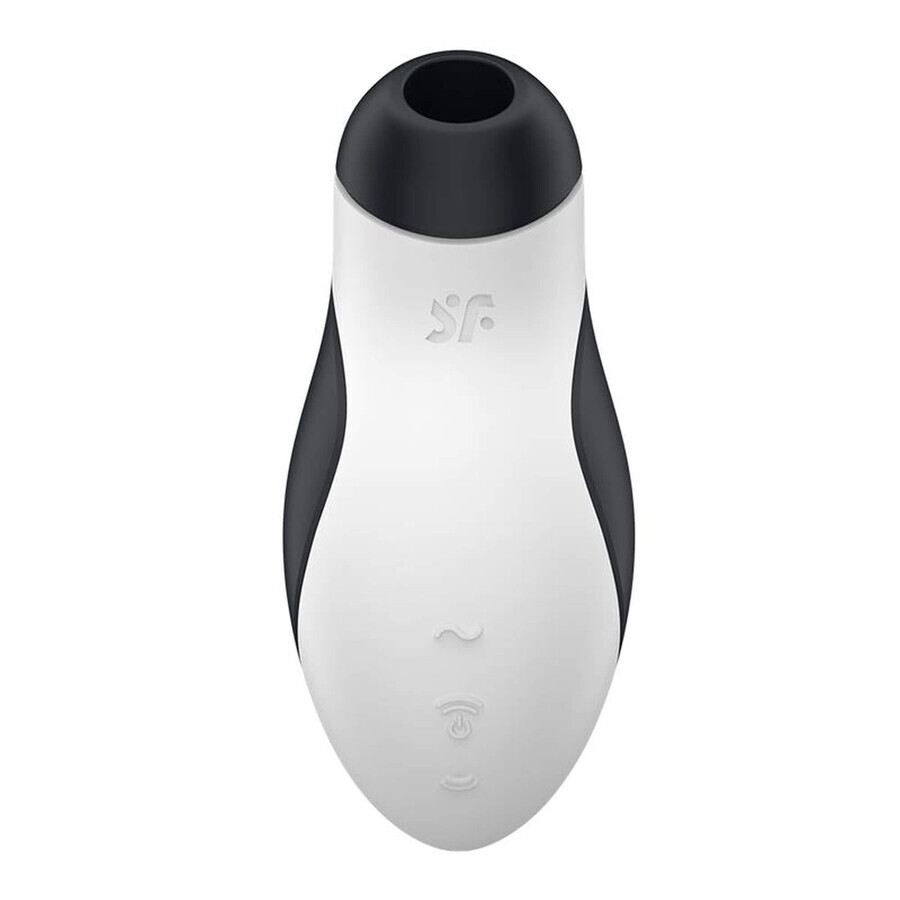 Satisfyer Orca, contactloze clitorismassage, lucht, zwart-witte orka