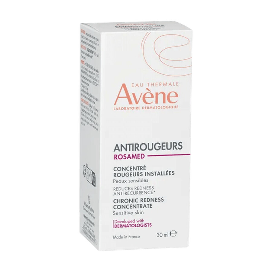 Avène Antirougeurs Rosamed, concentré pour rougeurs persistantes, 30 ml