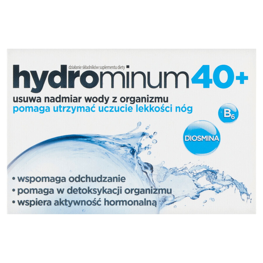 Hydrominum 40+, voor vrouwen vanaf 40 jaar, 30 tabletten