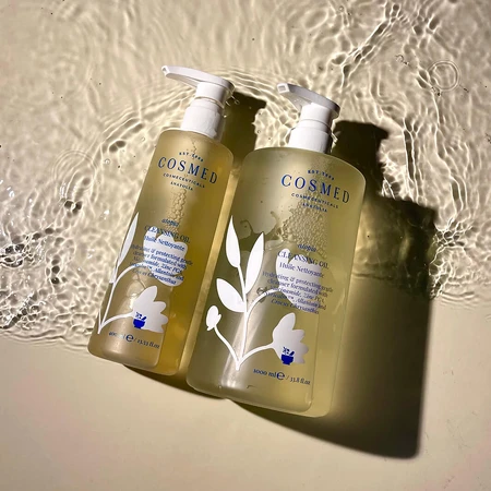 Cosmed Atopia, olio detergente per viso e corpo, 1000 ml