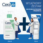 CeraVe ceramide cleansing gel, normal and oily skin, 236 ml + ceramide face moisturiser, normal and dry skin, 52 ml