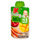 Kubuś Babymousse in een tube, appel, wortel, mango, na 6 maanden, 100 g