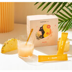 Health Labs GlowMe Kit, Himbeergeschmack, 30 Beutel + Ananas-Mango-Geschmack, 30 Beutel + Gratis-Beutel