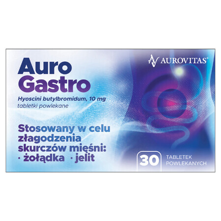 AuroGastro 10 mg, 30 film-coated tablets