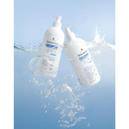 Seboradin Hydroderm face and body cleansing gel 400 ml